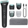 Philips Body Groomer 7000 Series BG7470/15 con 5 accesorios, Negro intenso